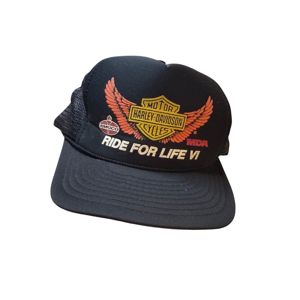 Harley Davidson Ride for Life Vintage Snapback